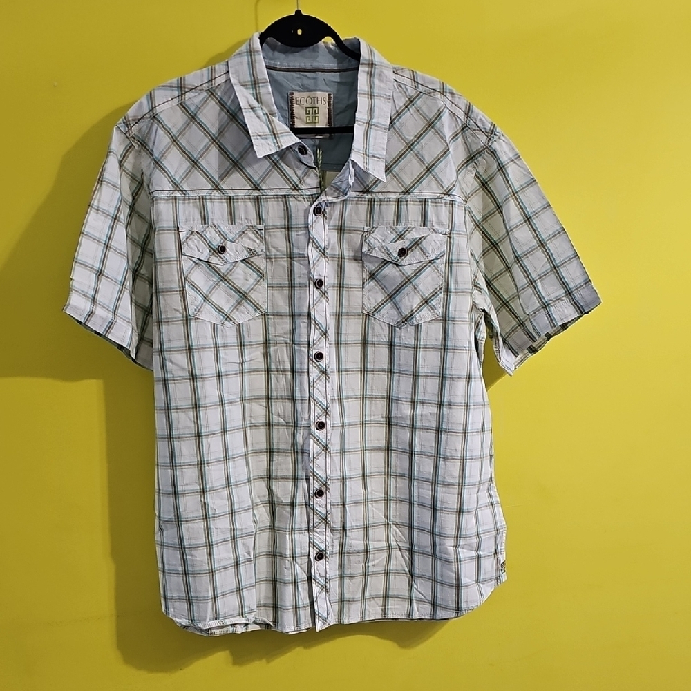 Ecoths Plaid Men's Shirt